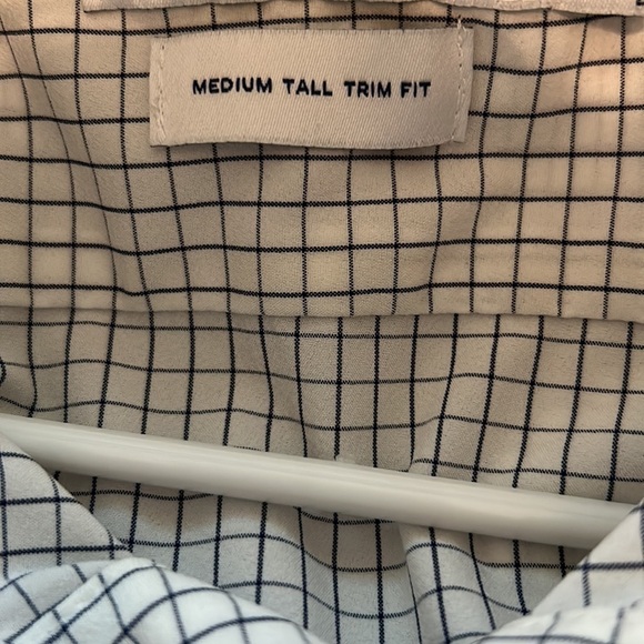 Mizzen + Main Leeward Performance Fabric Long Sleeve Shirt Medium Tall Trim Fit - Picture 10 of 10